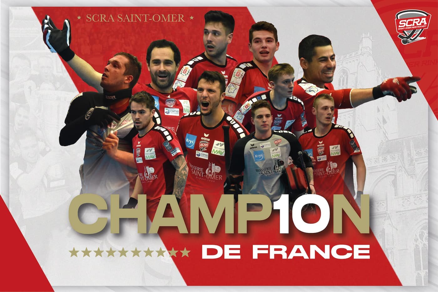 Visuel du SCRA Champion de France Nationale
